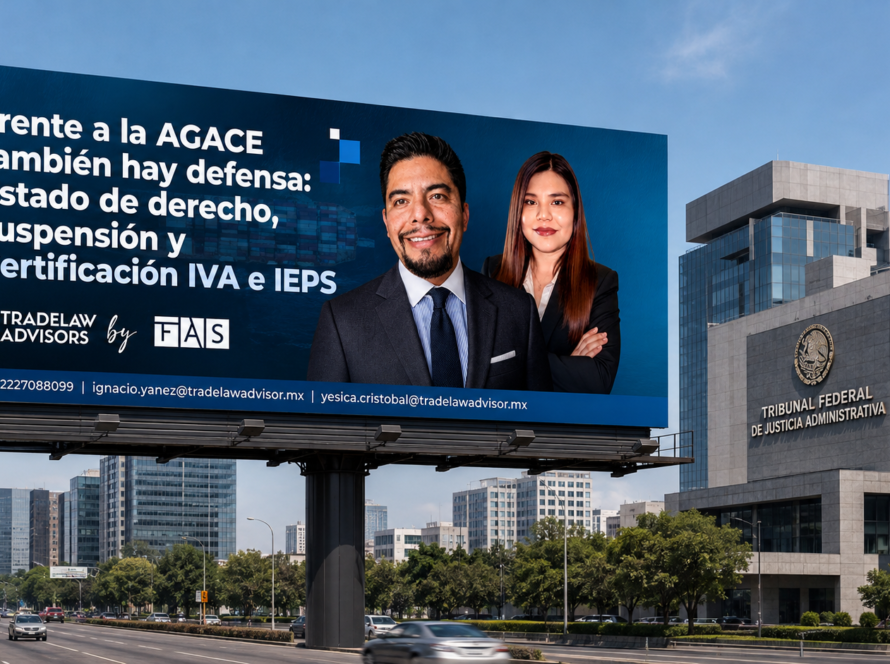 Medida cautelar del TFJA que suspende provisionalmente la ejecución de actos de AGACE vinculados con la Certificación IVA e IEPS.
